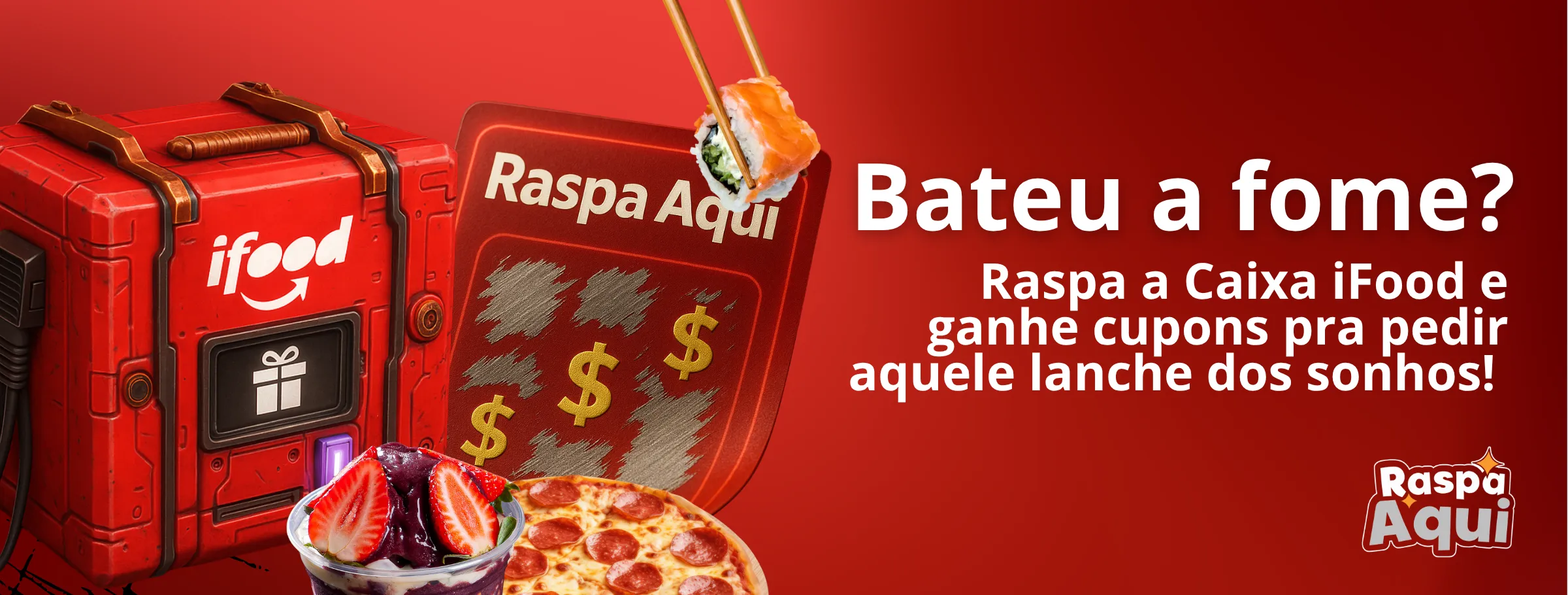 Banner Raspadinha Ifood